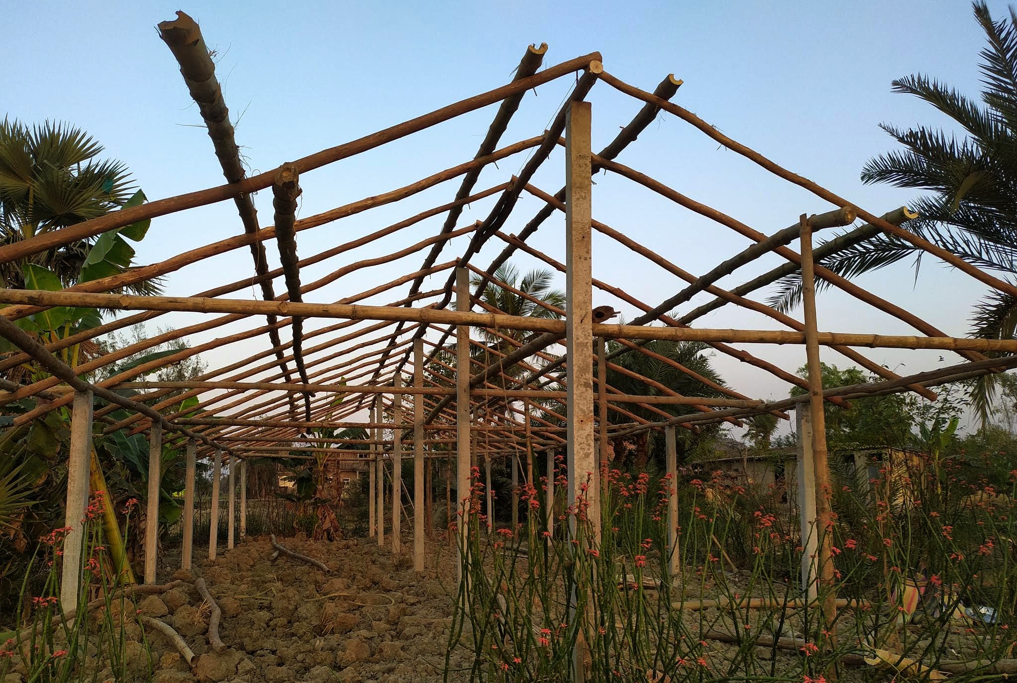 Construction of Sundarban Badaban Bharati Education Centre. This centre will start soon.