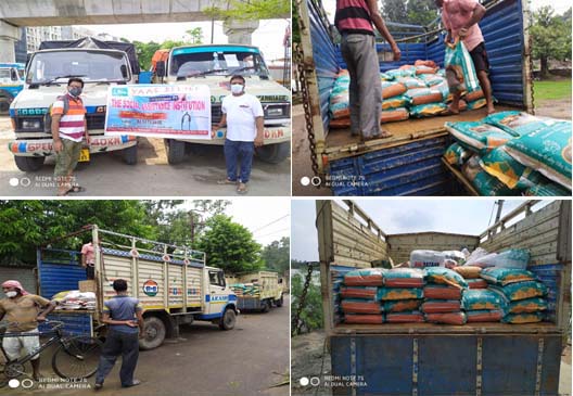 SAI - Has Arrange Relief Items for families devastated by YAAS Super Cyclone in the Sundarbans.