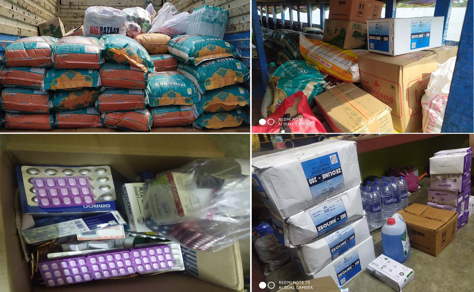 About 15 lacs people have been affected according to government estimates. We are planning to assist about 2000 families by providing them basic food items, baby food, medicines, and tents.