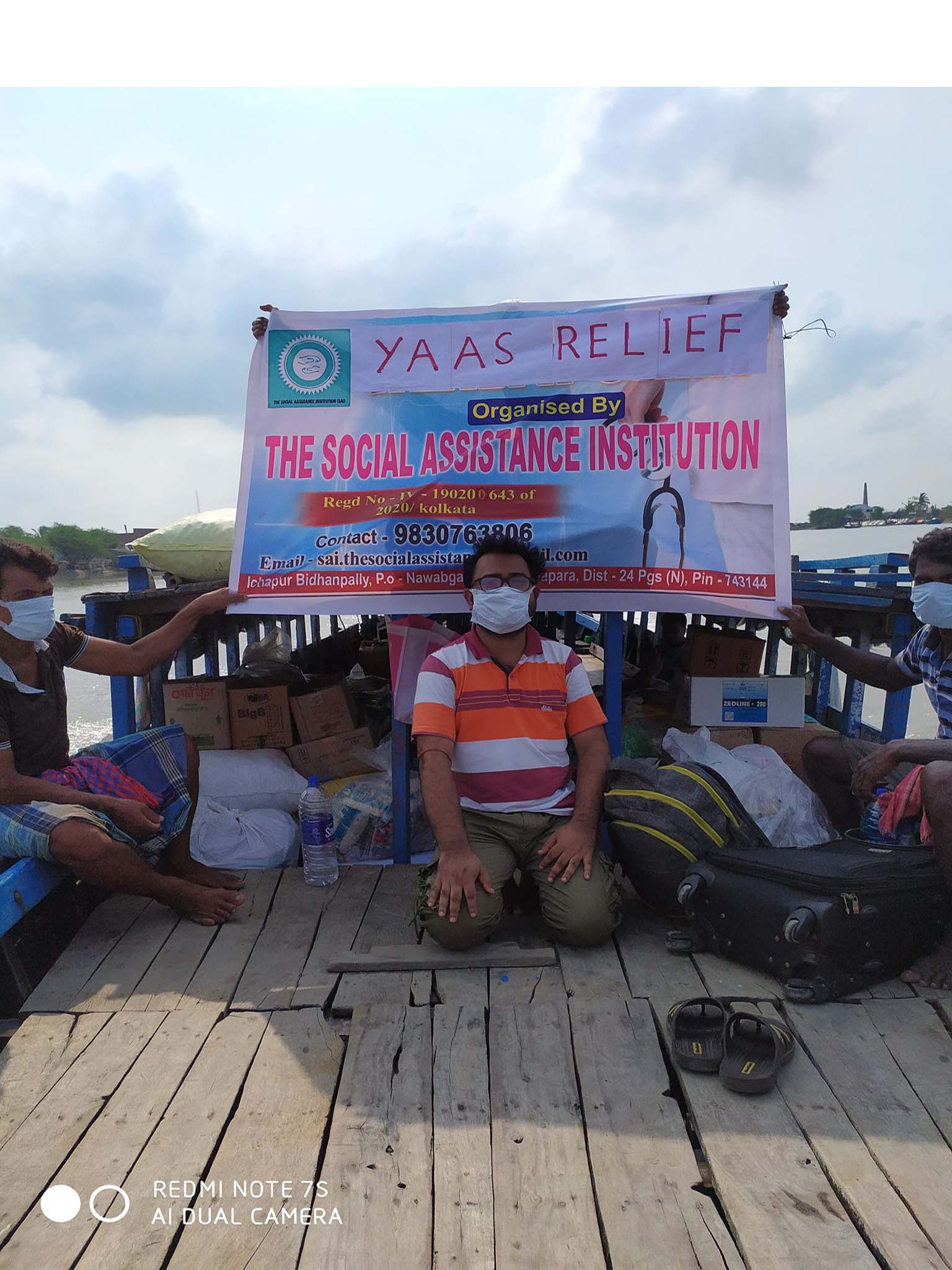 Leader of SAI's relief work.