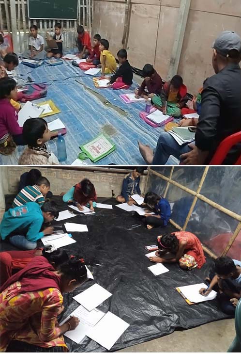 7th November 2022. Annual Exam of SAI run two educational centres started..