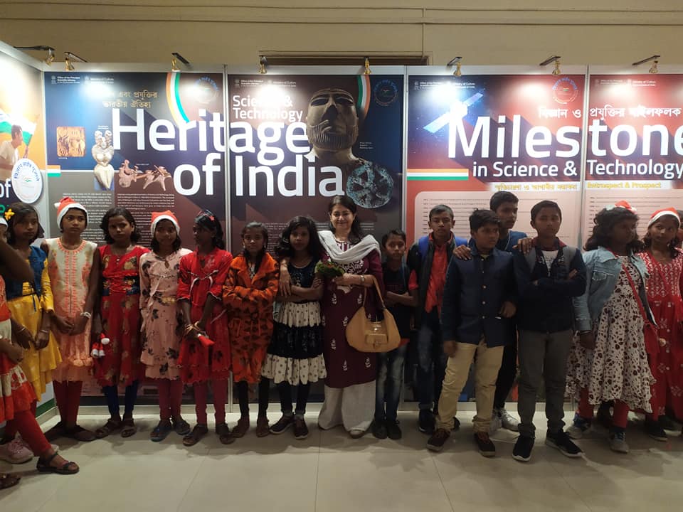 Few renouned personalities from different IIT's, Universities, colleges, PSU,s & ISI Kolkata visited BITM Kolkata ( Birla Industrial & Technological Musium ) on 17th December & blessed our children .