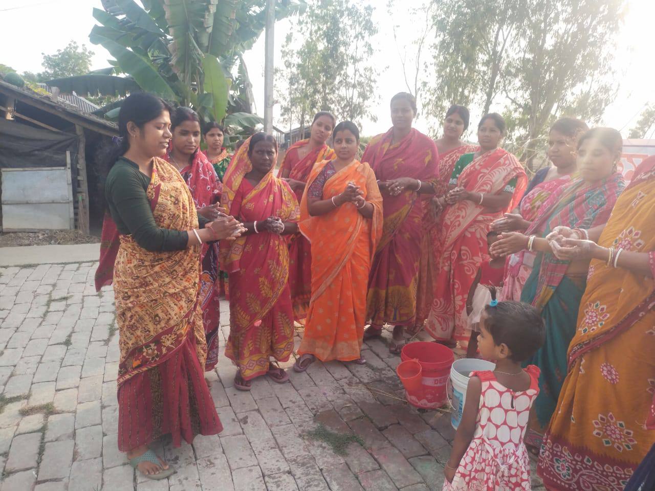 Through this Saksham Project of SAI, mothers have become very careful about maintaining hygiene. 