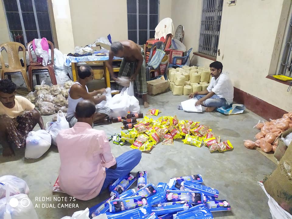 Arrangement are underway to package and distribute these relief items.