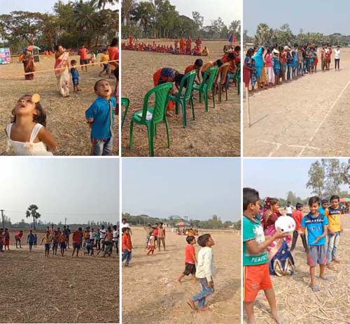 Our day long Annual Sports was organized with the students of  Barnaparichay Education Centre-Run by SAI
