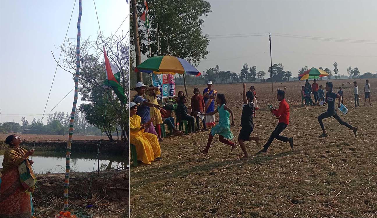Participation of Students of Barnaparichay Education Centre  in Annual Sports Events.