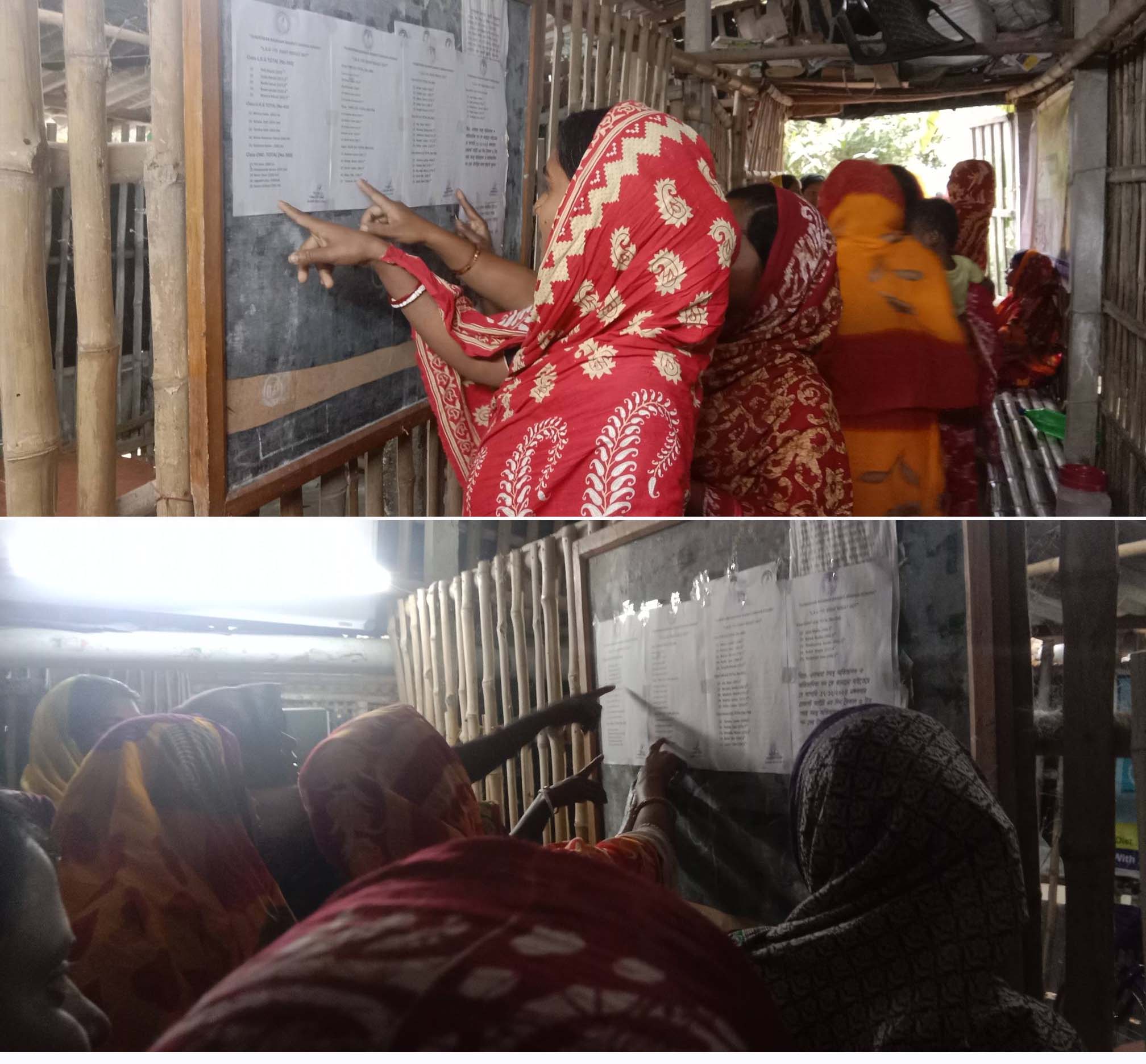 When the annual examination results are released, the parents of both the centers are excited to know the results of their children.